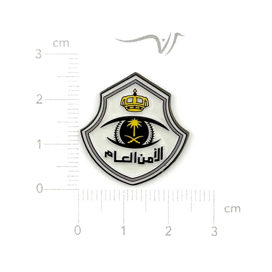 استيكر حديد الأمن العام