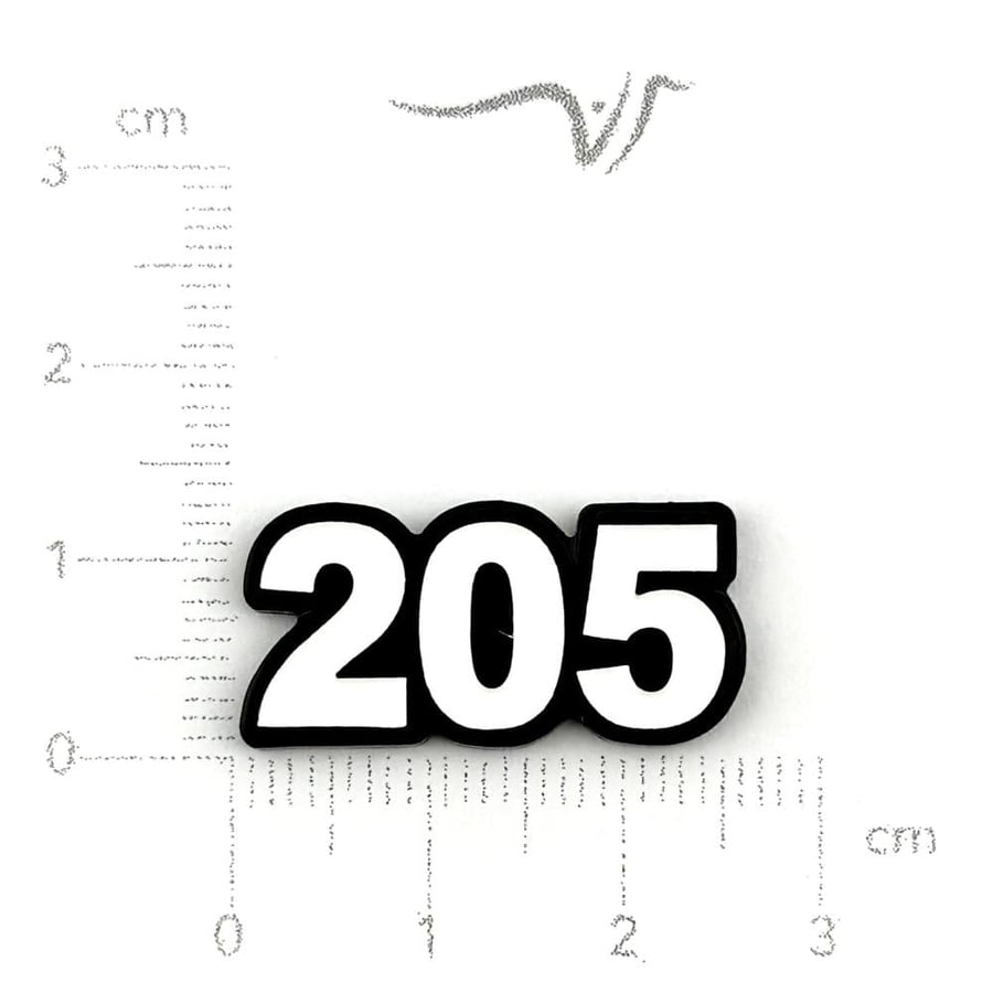 استيكر حديد 205