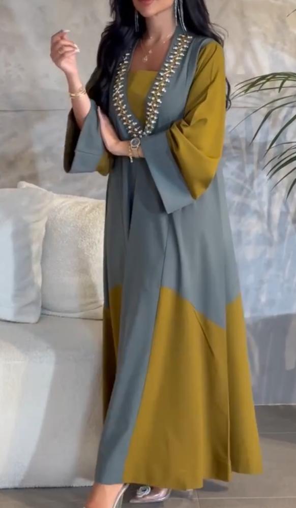 جلابيه بخام كريب شك يدوي