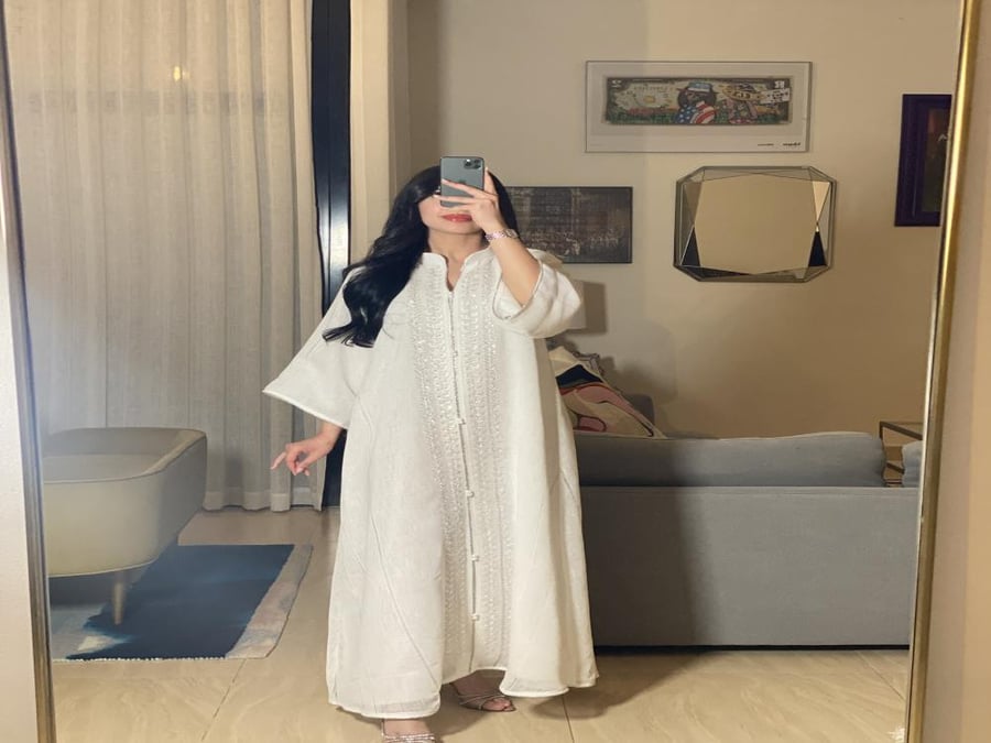 جلابيه بخام خيش مبطن