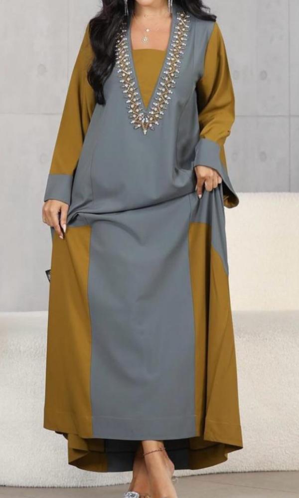 جلابيه بخام كريب شك يدوي