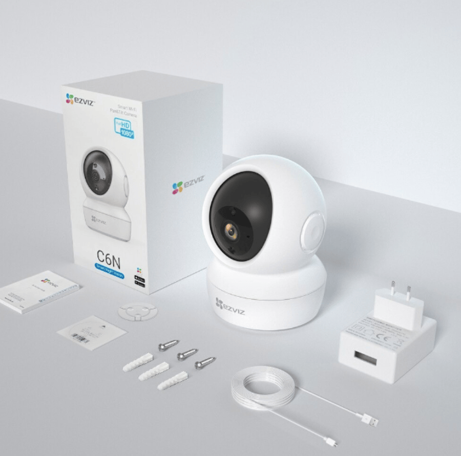 ezviz كاميرا مراقبة جودة 4K متحركة  CS-H6c - احدث الحلول للأنظمة