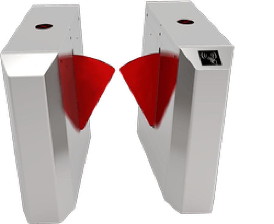 FBL1000 Single Lane Flap Barrier Turnstile