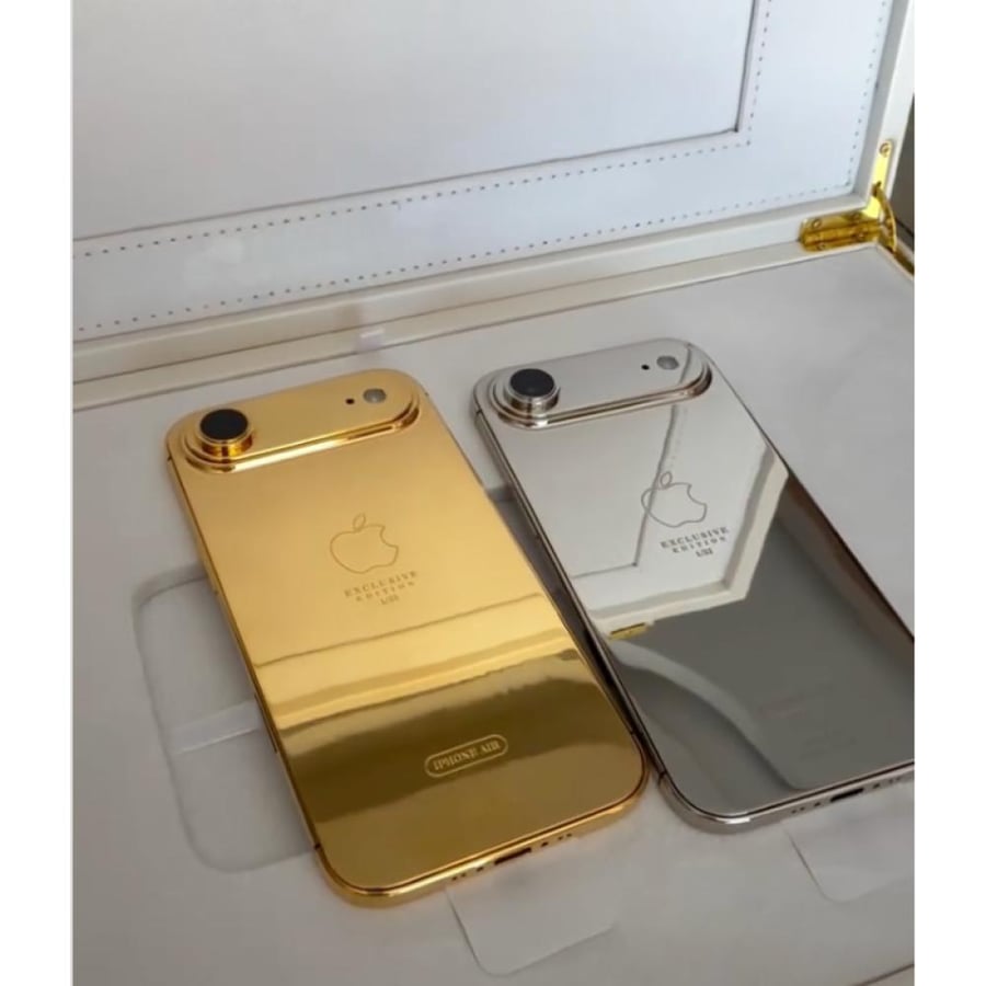 آيفون مطلي بالذهب AIR عيار 24