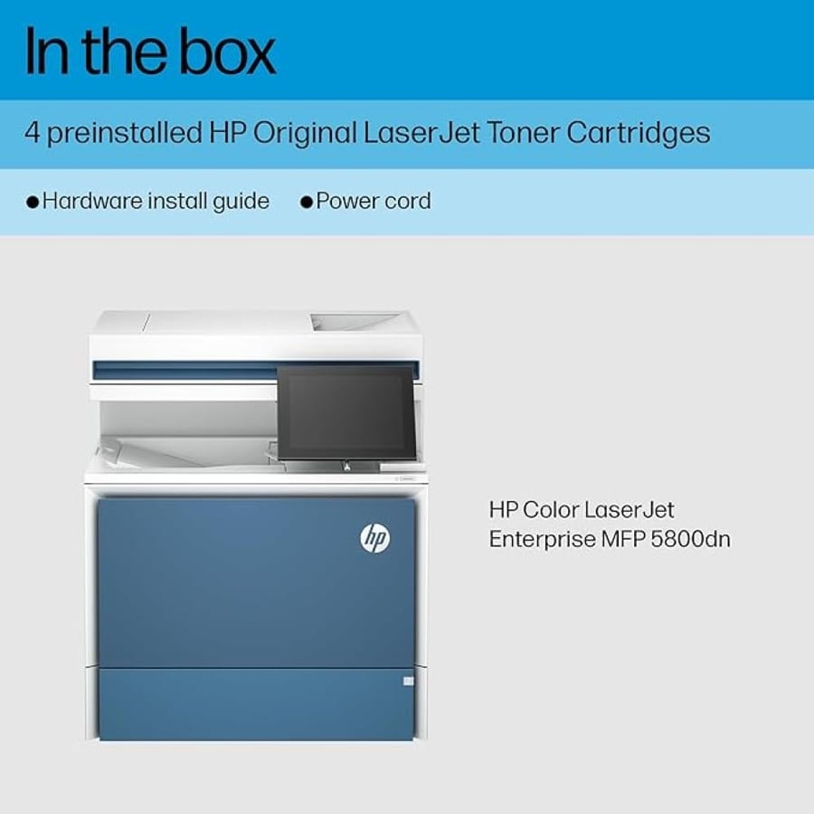 hp  color leaser Jet MFP 5800dn PRINTER