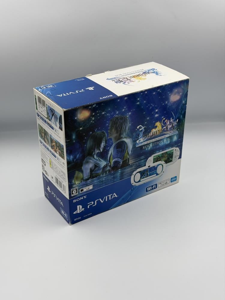 PS Vita Slim — Final Fantasy X Edition (كامل في العلبة) —⭐ (نسخة نادرة)