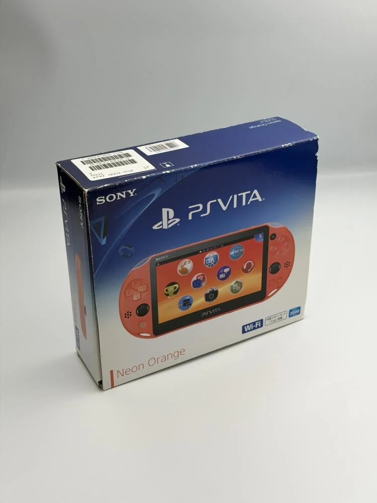 PS Vita Slim — Neon Orange (كامل في العلبة)  (نسخة نادرة)