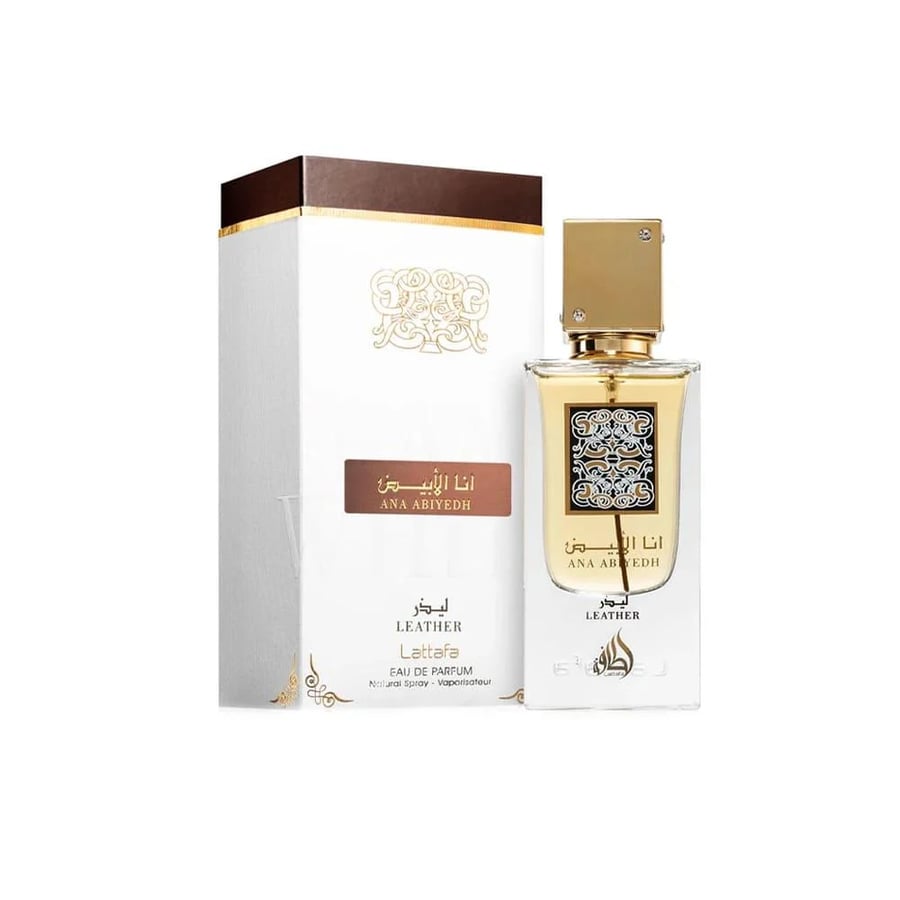 I am White Leather by Lattafa for Men - Eau de Parfum 60ml