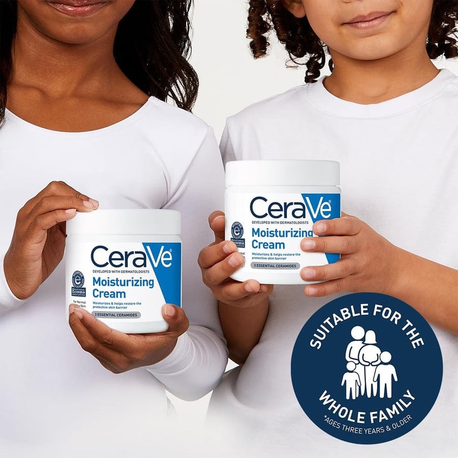 Cerave Moisturizing Cream for Dry Skin with Hyaluronic Acid 340 gm
