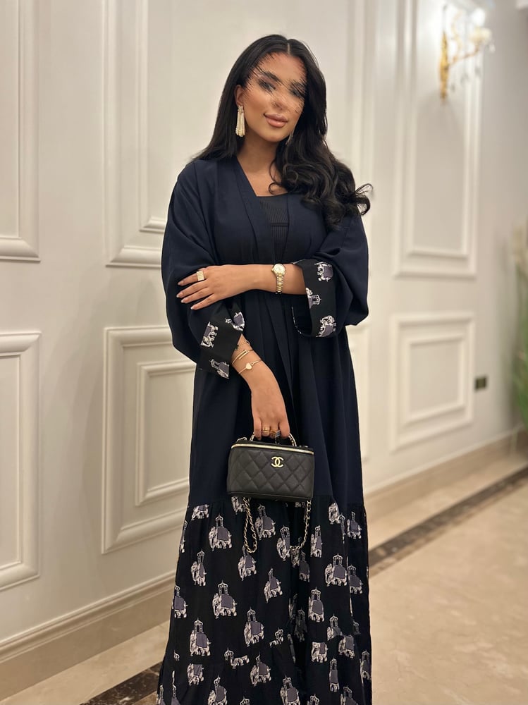 Purple Abaya - 1806