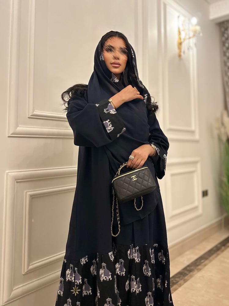 Purple Abaya - 1806
