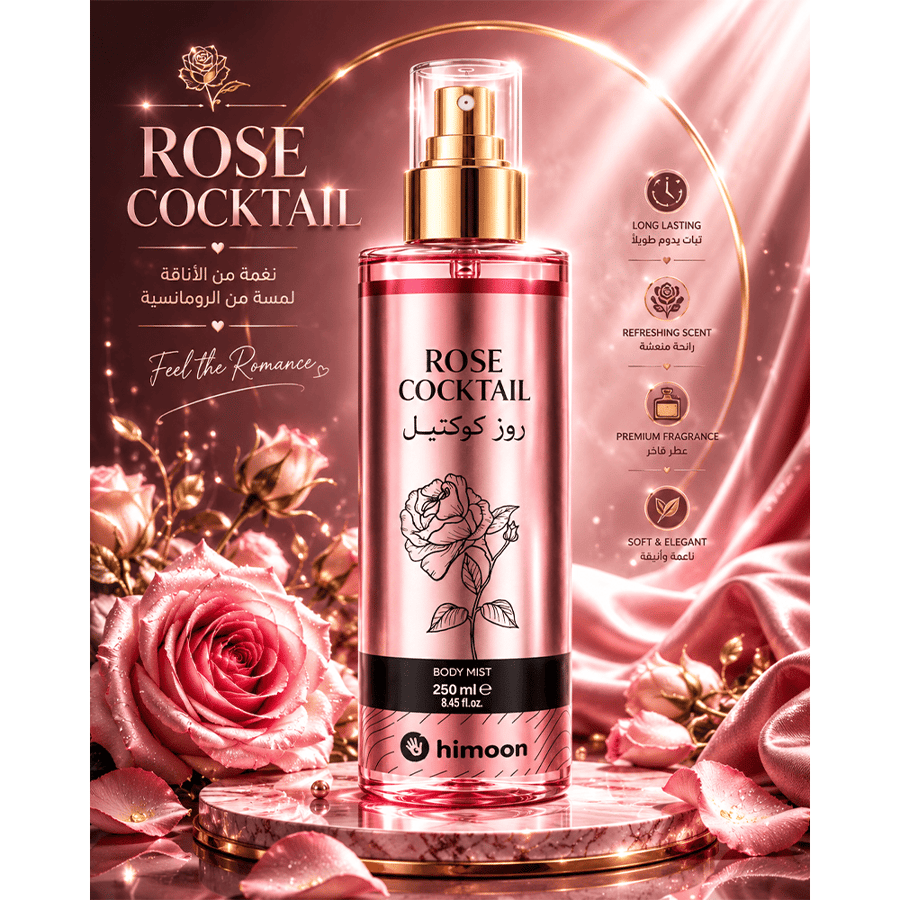 هاي مون معطر جسم روز كوكتيل 250 مل