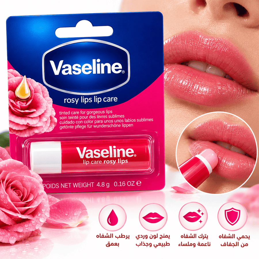فازلين مرطب شفايف روزي 4.8جم