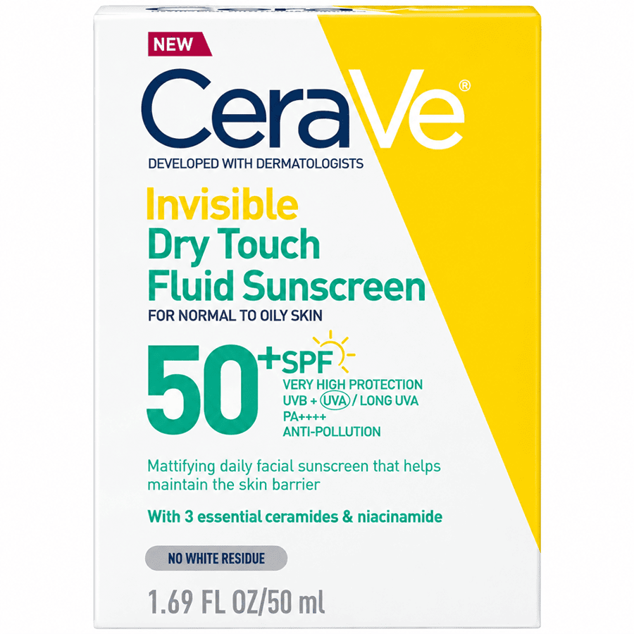 سيرافي انفيزيبل واقي شمس للبشرة العاديه الى الجافة SPF 50-50مل
