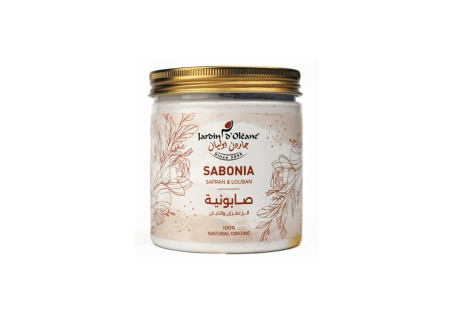 جاردن اوليان صابونية بزيت الزعفران واللبان اشراقة وعناية 450 جرام