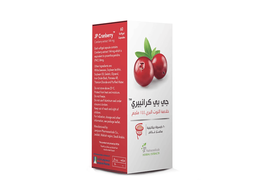 JP Cranberry 60 Capsules