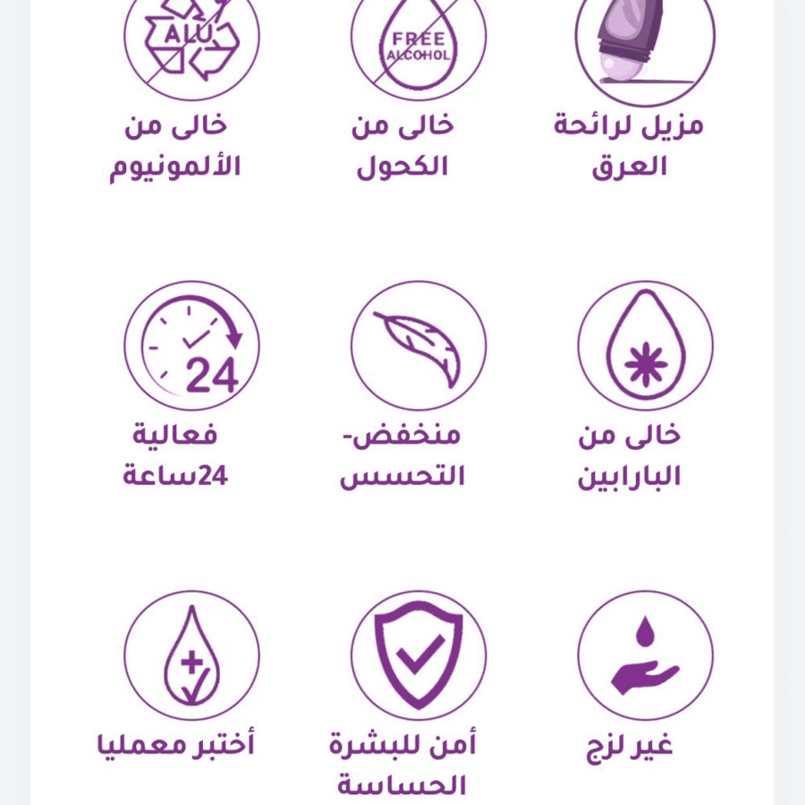 فيتشي مزيل عرق ستيك للبشرة الحساسة والمتهيجة 40ml