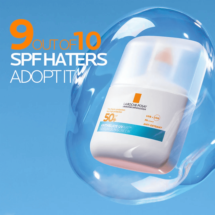 لاروش بوزيه سيروم واقي شمس انثيليوس يو في اير حماية عالية للبشرة SPF50