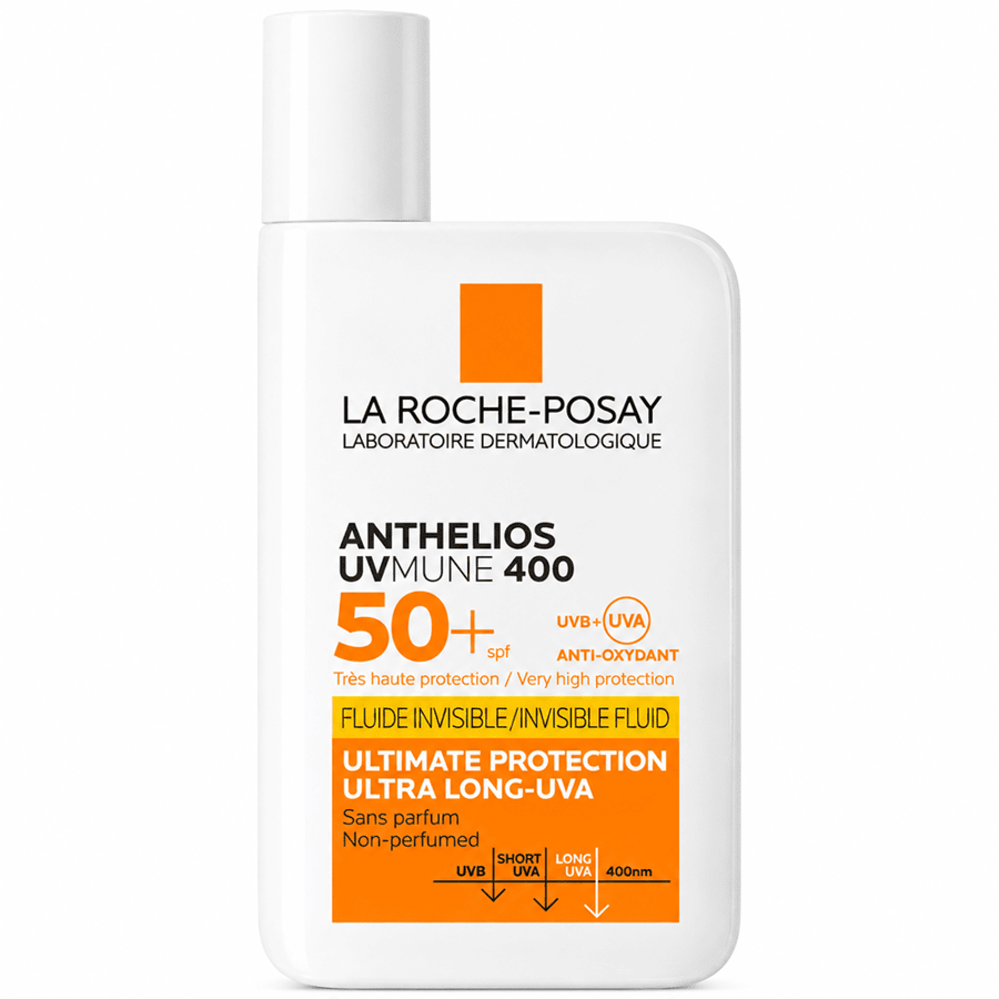 لاروش بوزيه انثيليوس يوفي ميون 400شفاف 50 SPF للبشرة الدهنية 50 مل