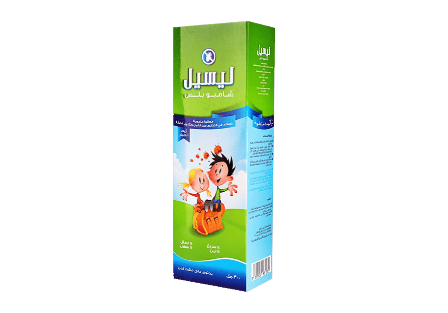 ليسيل بلس شامبو للتخلص من القمل وتقليل الحكة بزيت الصبار 300 مل