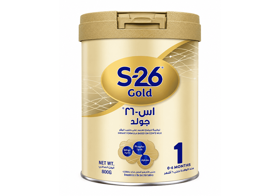 حليب اس 26 جولد رقم 1 عبوة 800 جرام