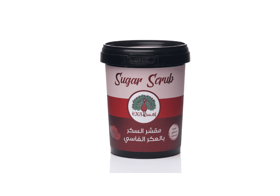 اكسا مقشر السكر بالعكر الفاسي 600 جم