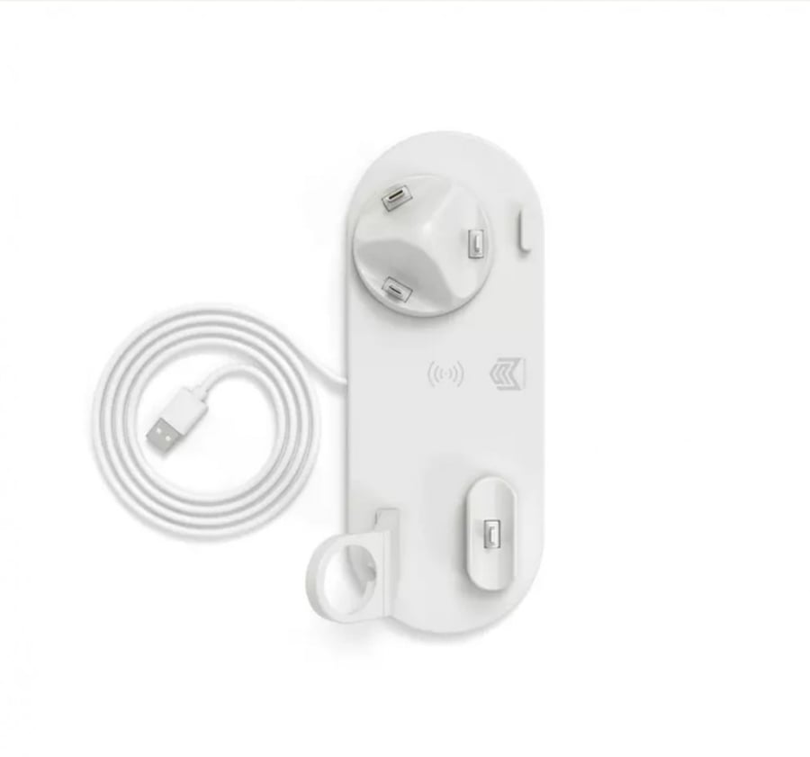 قاعدة شحن يشحن 6 أجهزه Type C - iphone - micro + شحن لاسلكي + شحن ساعه + شحن سماعات (يوجد مقطع فيديو للمنتج)