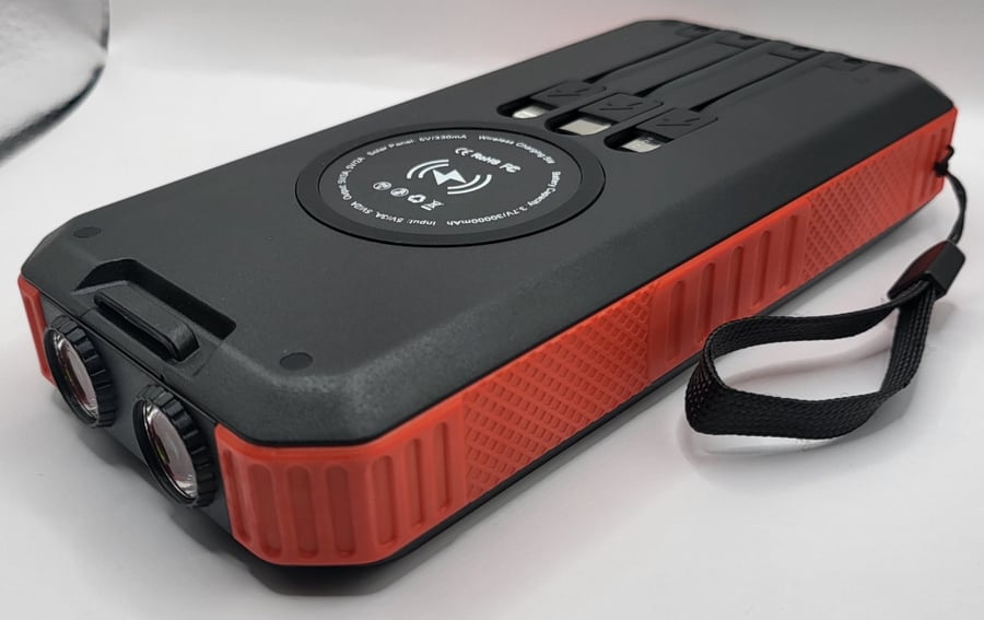 شاحن متنقل السعة 30000mAh يشحن 5أجهزة في وقت واحد + شحن لاسلكي