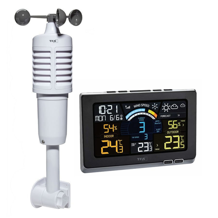 محطة الطقس اللاسلكية مع مقياس شدة الرياح SPRING BREEZE – TFA.35.1140