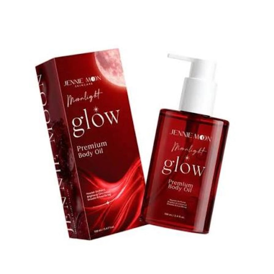 زيت جيني مون مون لايت جلو الفاخر للجسم – 100 مل | Jennie Moon Moonlight Glow Premium Body Oil