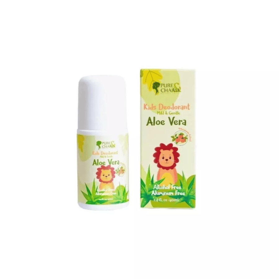 Pure Charm – مزيل عرق للأطفال – بالصبار (Aloe Vera)