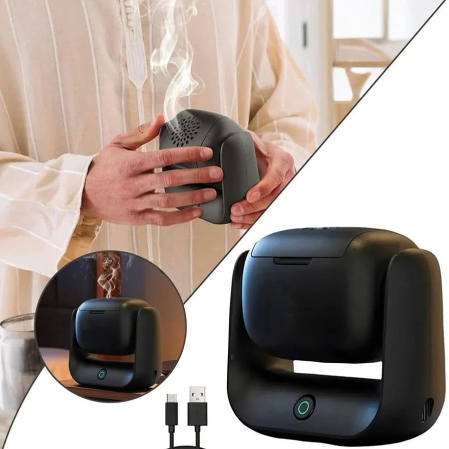 مبخرة كهربائية محمولة قابلة للشحن بتصميم أنيق دينكس DINX
