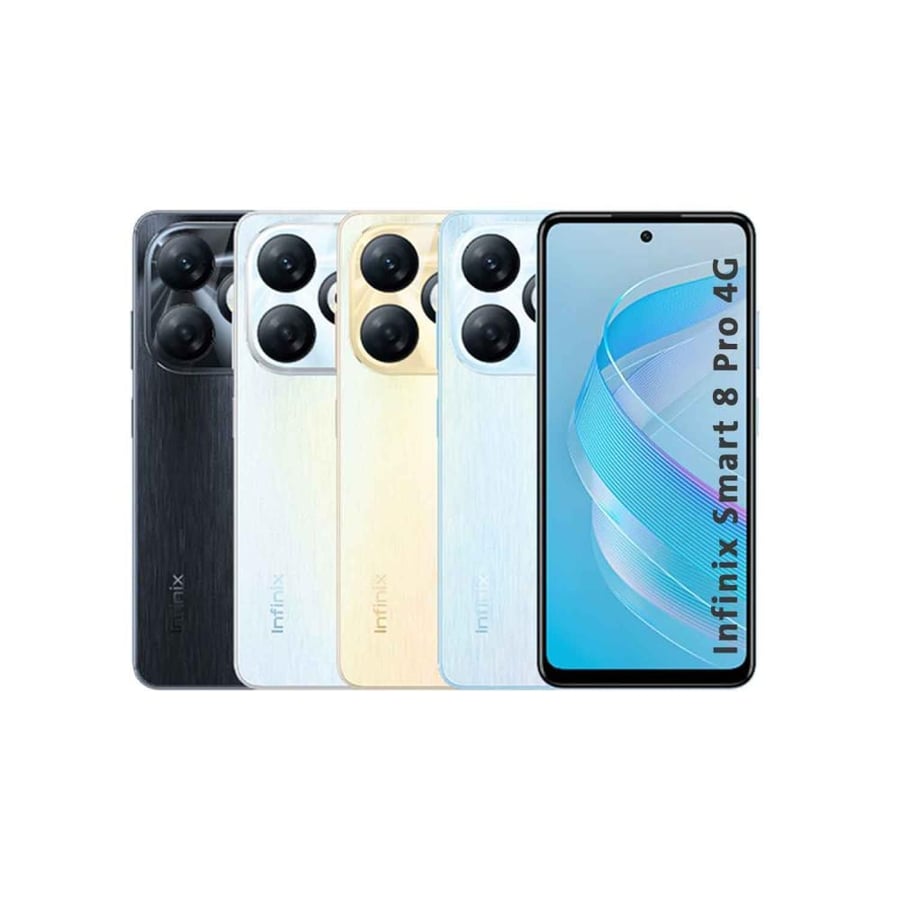 انفنكس اسمارت 8 برو الرام 8GB ذاكرة 128 قيقا 4 جي - INFINX SMART 8 PRO