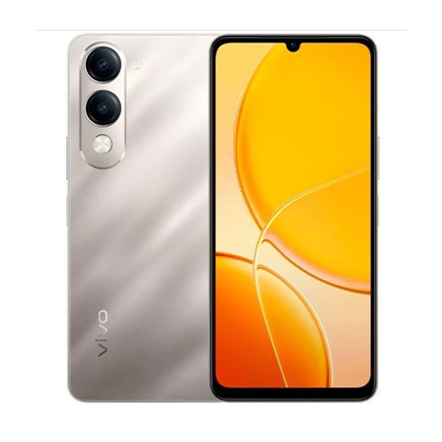 جوال فيفو Vivo Y04s 256 جيجابايت بشاشة 6.74 بوصة وبطارية 6000mAh ذهبي