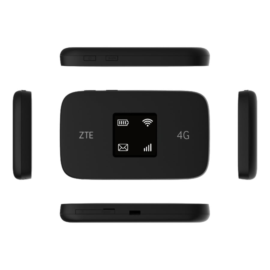 زد تي اي راوتر متنقل MF971 4G سرعة 300Mbs اسود