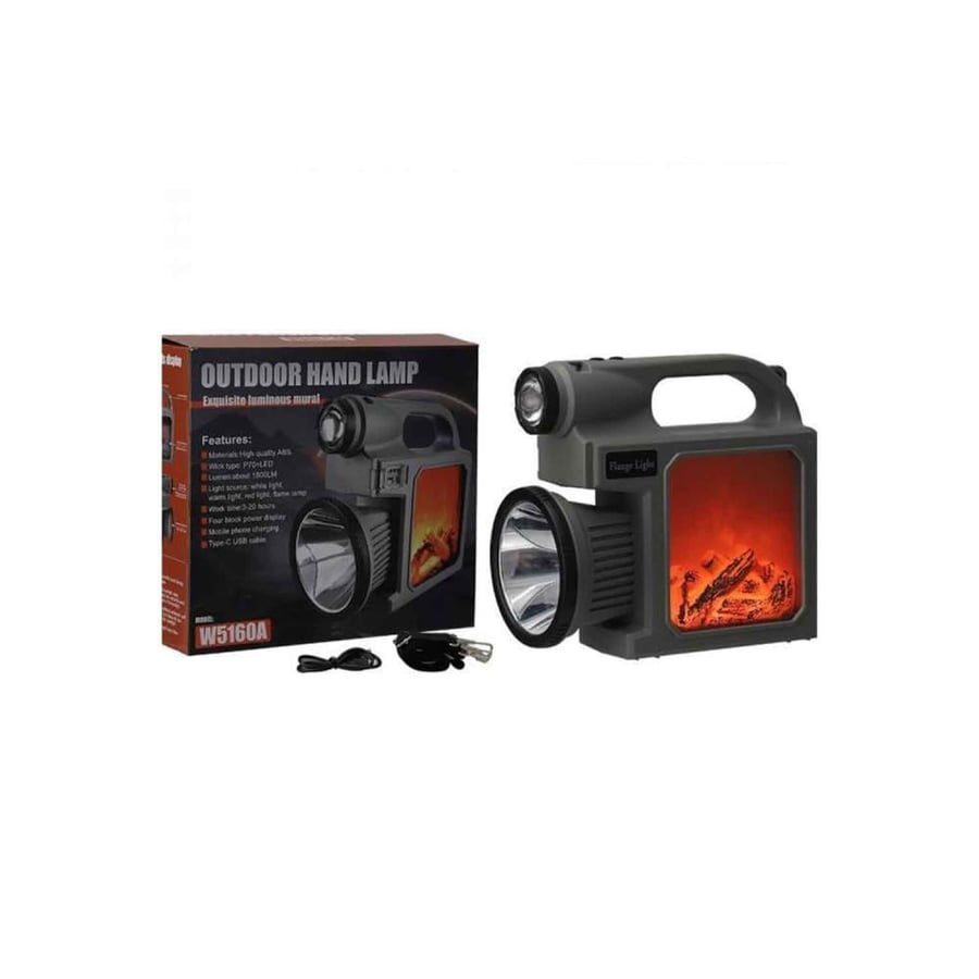 كشاف محمول شحن طاقة شمسية OUTDOOR HAD LAMP W5160A