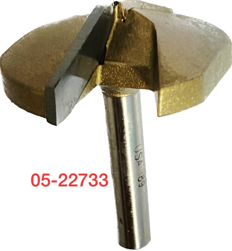لقمة تفريز خشب Vermont American 05-22733 – حواف الألواح 22.5°