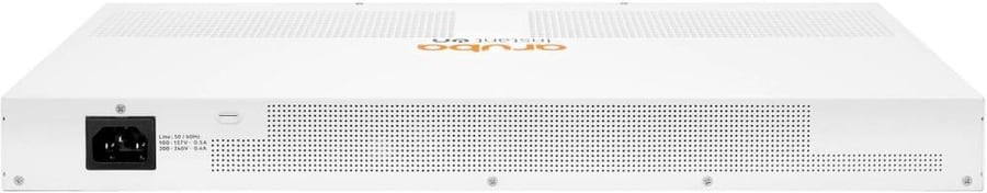 Aruba Instant On 1930 24-Port Gigabit Managed Switch with 10Gb SFP+, 128 Gb/s Switching Capacity, 95.23 Mpps Forwarding Capacity, Rack-Mountable Design, 4 x 10Gb SFP+, 24 x Gb ETH, White | JL682A
