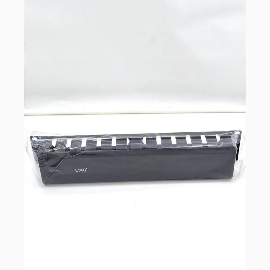 لوجكس منظم كيابل معدني 1U مقاس 19 بوصة - كود LXCPCMNM1