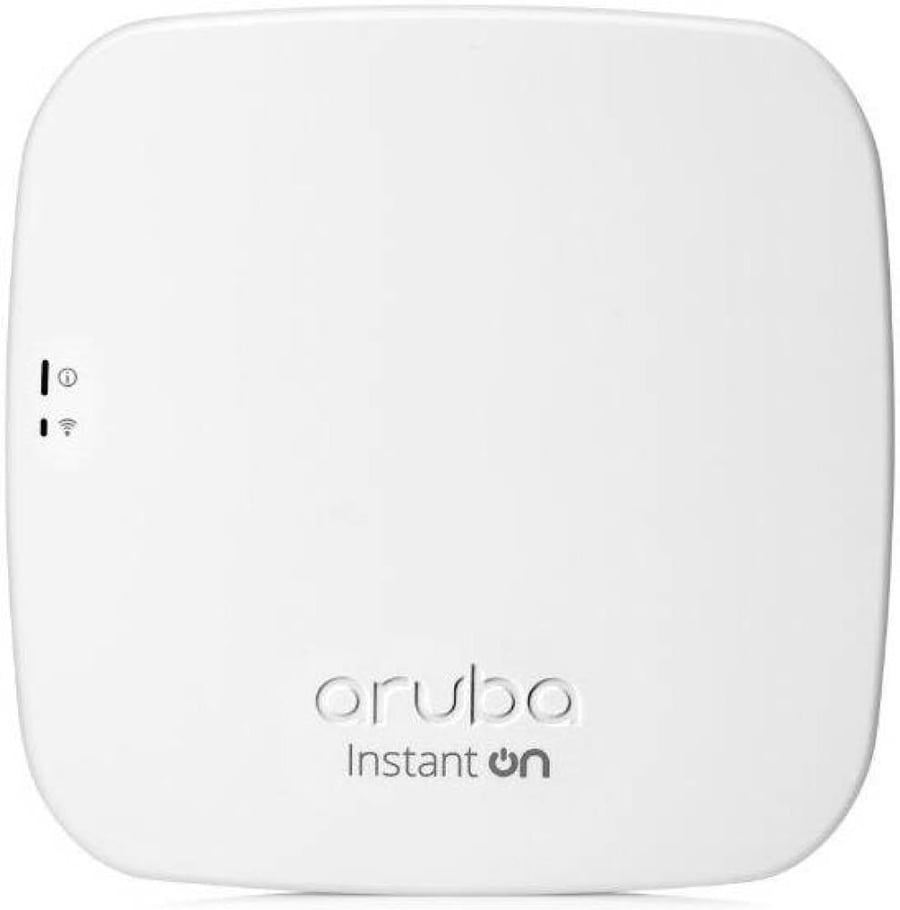 Aruba Instant On AP12 Access Point, Dual-Band Operation (2.4 GHz & 5GHz) Radios, Smart Mesh Wi-Fi Support, Integrated Omni-Directional Antennas, 3x3 3 MU-MIMO, White | R2X01A