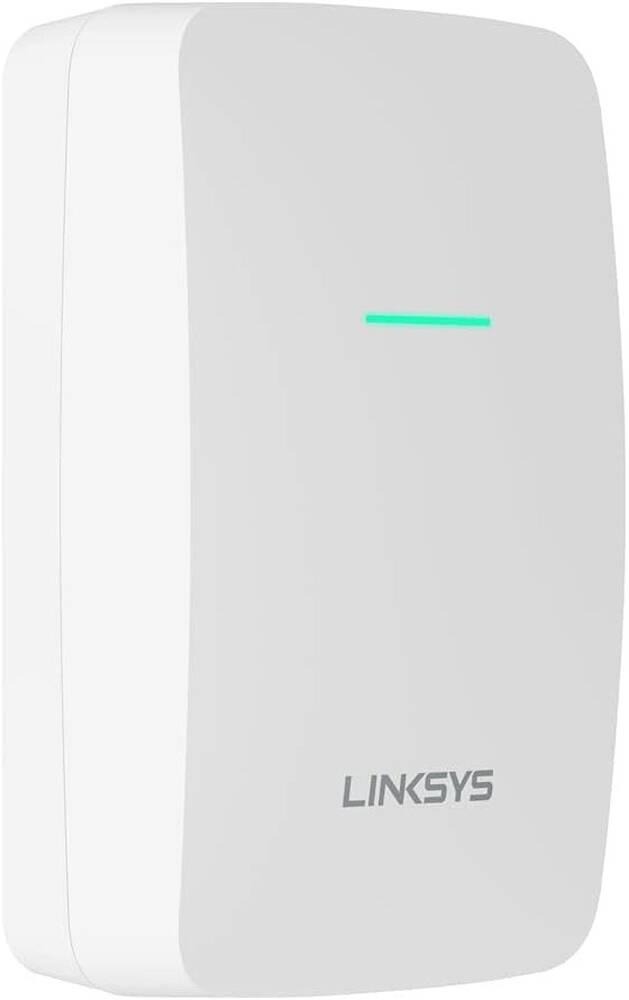 Linksys WiFi 5 MU-MIMO Wireless Access Point, Cloud Managed Dual-Band (1300AC) In-Wall Access Point with Gigabit Ethernet Port & 802.3at POE+ Support, Indoor Ceiling or Wall Mount, White | LAPAC1300CW