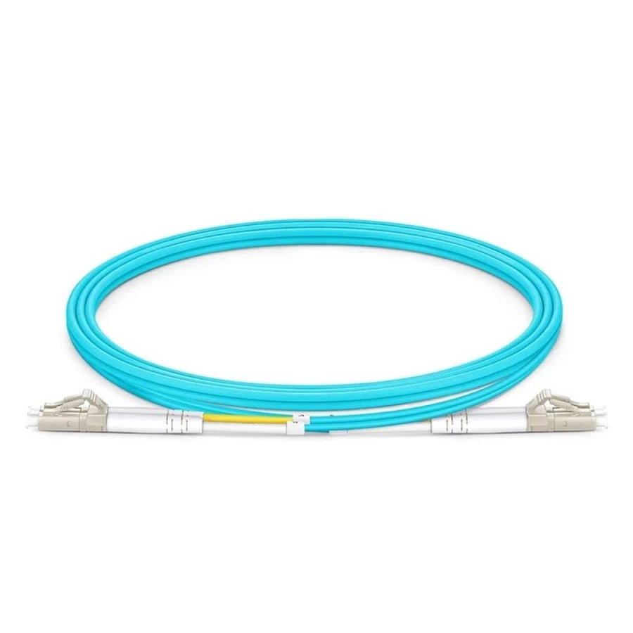 لوجكس سلك توصيل فايبر تركواز LC-LC Multimode OM3 Duplex - كود LXFCLCLCDUS305