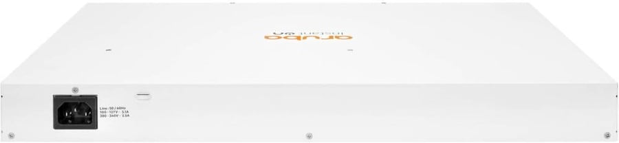 Aruba Instant On 1930 48-Port PoE+ Compliant Managed Network Switch with SFP+, 370W Power Budget, 176 Gb/s Switching Capacity, 130.95 Mpps Forwarding Rate, 4 x 10Gb SFP+ Slots, White | JL686B