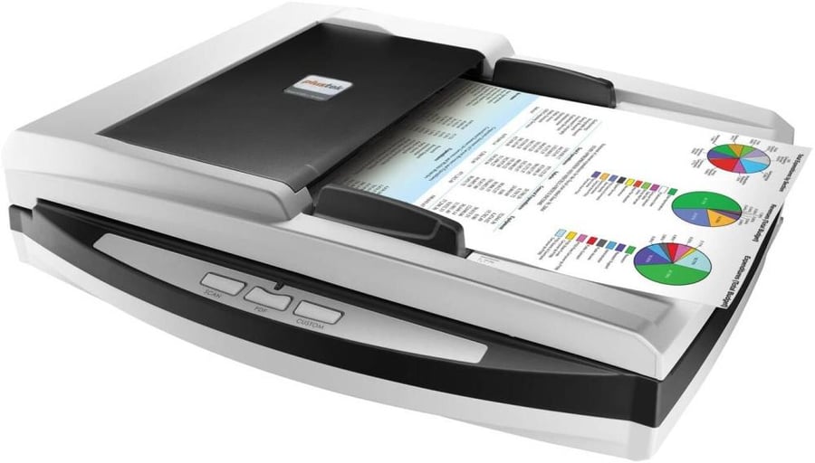 RICOH SP-1425 Duplex Document Scanner with ADF + Flatbed, 25 pages per min, 50 images per min., Max. paper size A4, Colour, greyscale, black and white, Duplex | PA03753-B001