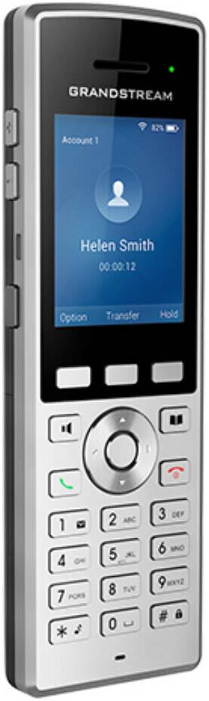 Grandstream Cordless Wi-Fi IP Phone with Integrated Dual-Band 802.11a/b/g/n/ac and 8-hour Talk Time, Bluetooth, HD voice & Dual MIC Design with AEC, Noise Shield Technology | WP822