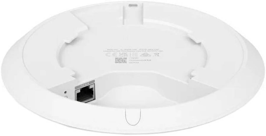 Ubiquiti Networks UniFi U6+ Dual-Band Wi-Fi 6 Access Point, Wi-Fi 6 Standard, Up 2402Mbps , WPA3, 300+ clients, Ceiling/Wall Mount Kit, White | U6-PLUS