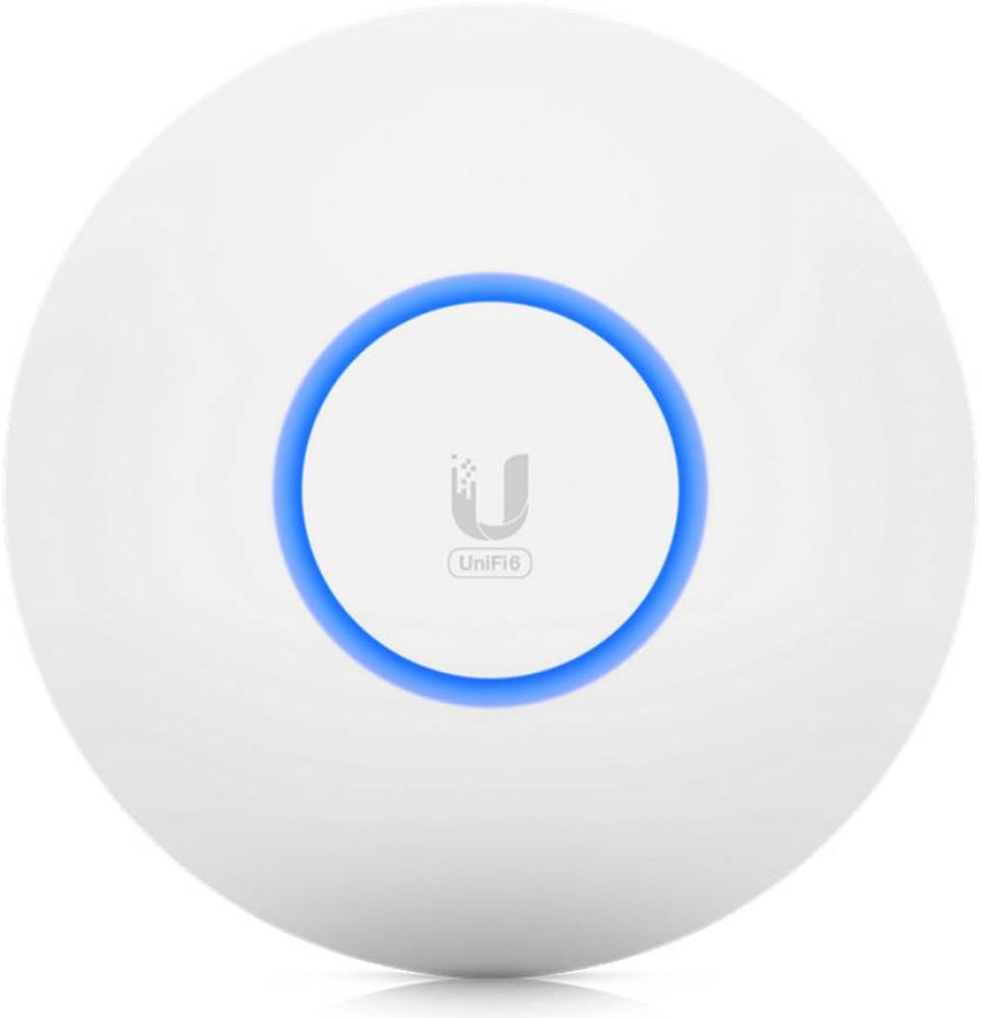 Ubiquiti Networks Unifi 6 Lite AX1500 Dual-Band PoE-Compliant Access Point, Supports UniFi Network Controller, 1501 Mb/s Throughput, 1 x PoE-Gb Ethernet, Wall/Ceiling Mountable, White | U6-Lite
