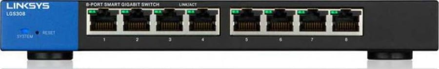 Linksys Business LGS124 24-Port Rackmount Gigabit Ethernet Unmanaged Network Switch | LGS124-UK