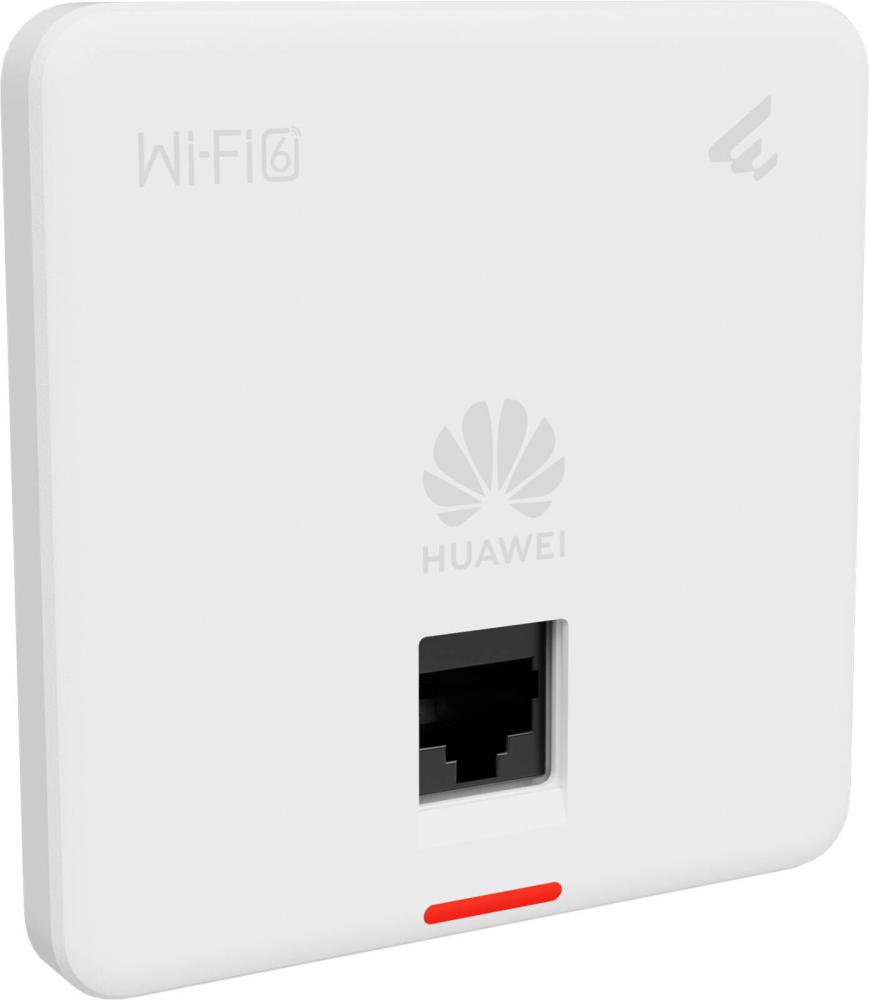 Huawei eKitEngine AP160 Wi Fi 6 Wall Plate Access Point, Dual-radio mode 2.4 GHz (2x2) + 5 GHz (2x2), Providing Maximum Rate of 575 Mbps & 1.2 Gbps, Built-in Smart Antenna, 8 mm Panel | AP160