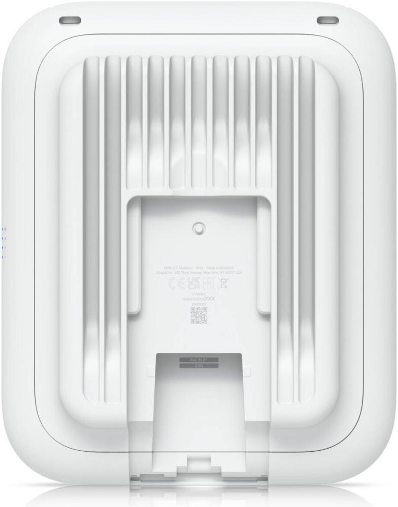 Ubiquiti U7 Outdoor UniFi WiFi 7 Access Point, WiFi 7, 4 Spatial Streams, Software-Switchable, 200+ Connected Devices, 2.5 GbE Uplink, Weatherproof, White | U7-Outdoor